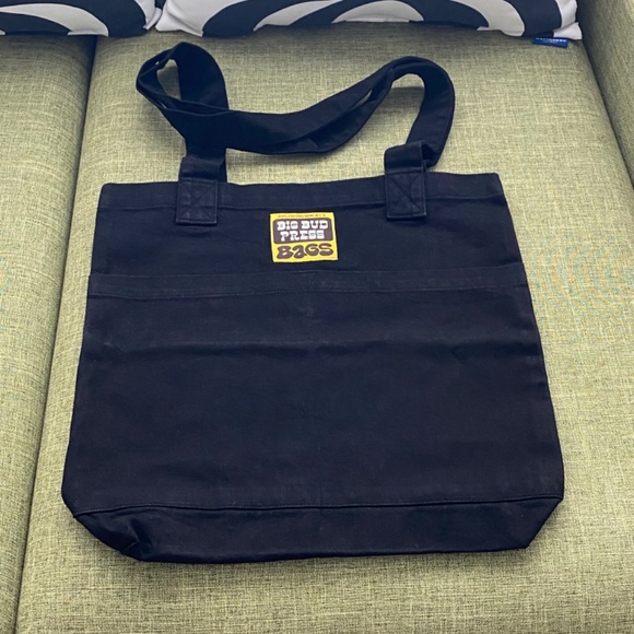 Big Bud Press Everyday Tote Bag Basic Black - Picture 2 of 3